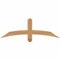 Ekena Millwork Bellingham Timber Gable Bracket, Western Red Cedar, 48"W x 16"H x 3 1/2"D x 3 1/2"F, 8/12 Pitch GBW048X16X0404BEL00SWR - alternate 1